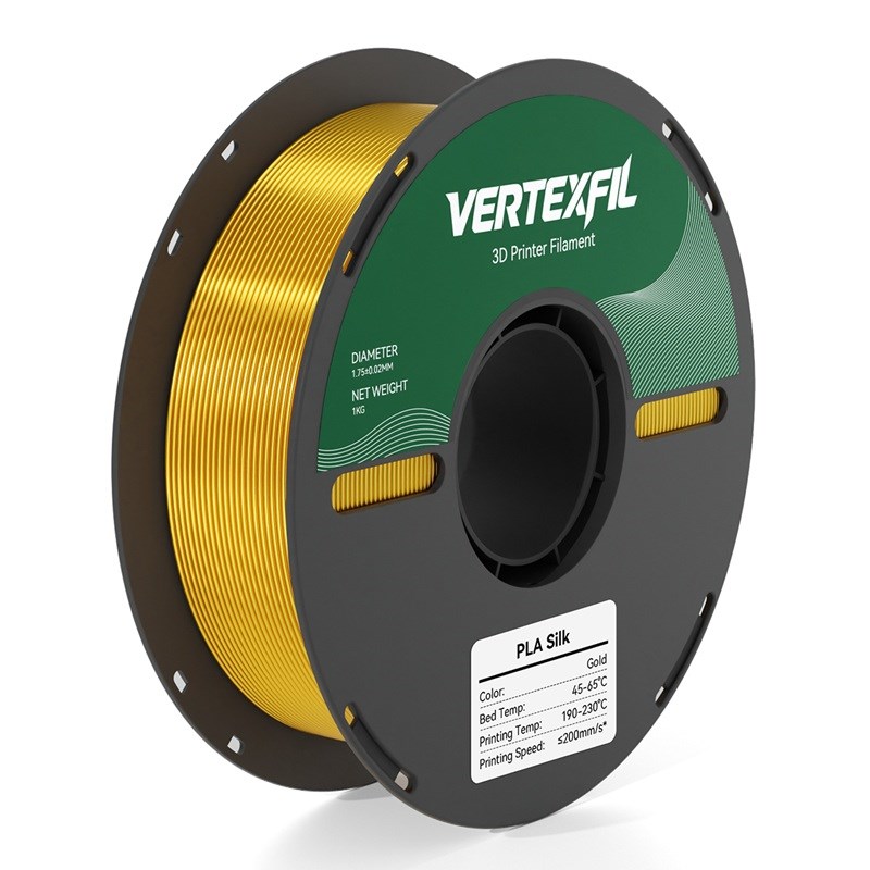 VERTEXFIL Silk PLA Altın Filament 1.75mm 1Kg
