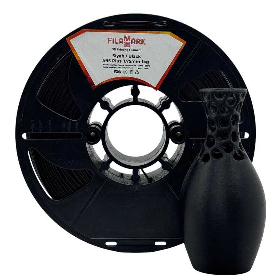 FilaMark ABS Plus Siyah Filament 1.75mm 1Kg