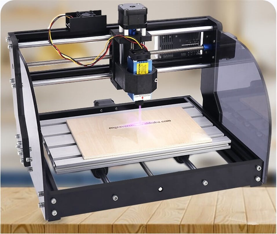 CNC3018Pro-m 5500mW Lazerli CNC Makinesi-Tezgahı