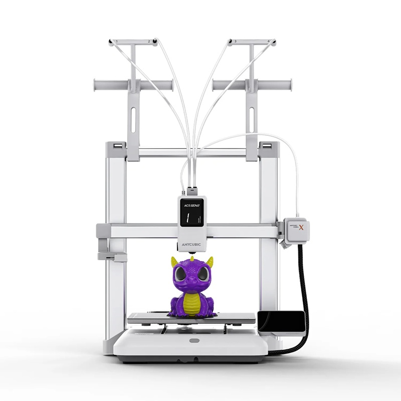 Anycubic Kobra X 3D Yazıcı | 4 Renk Destekli 600mm/sn Yüksek Hızlı