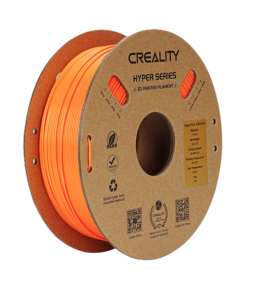 Creality Hyper PLA Turuncu Filament 1.75mm 1Kg