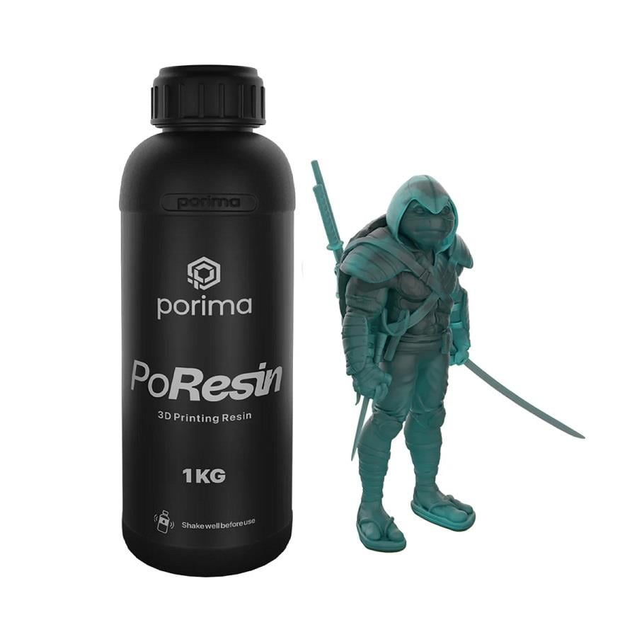 PoResin Transparan Standart Reçine Zeus Turquois 1Kg