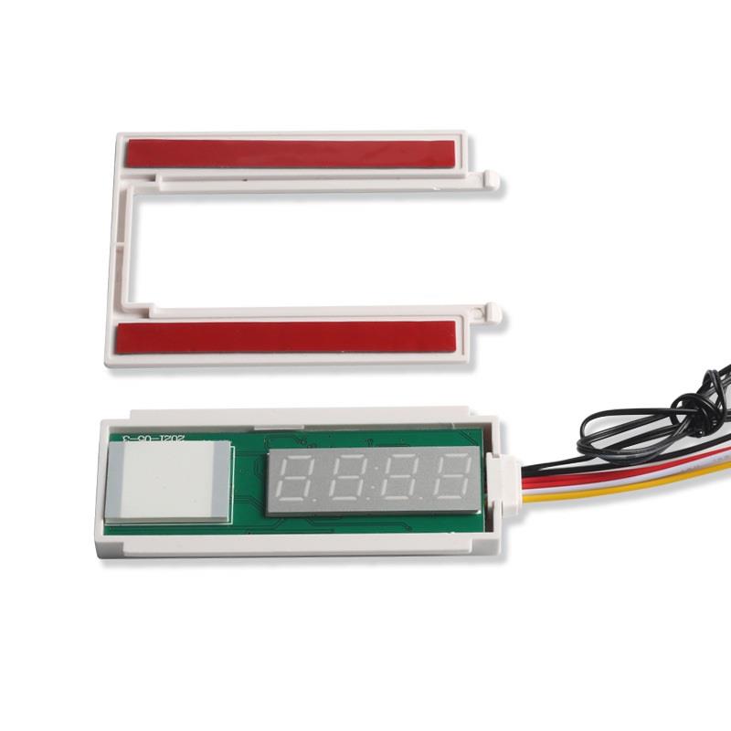 12V Zaman ve Sıcaklık Göstergeli Ayna Arkası Dokunmatik Dimmer Anahtar