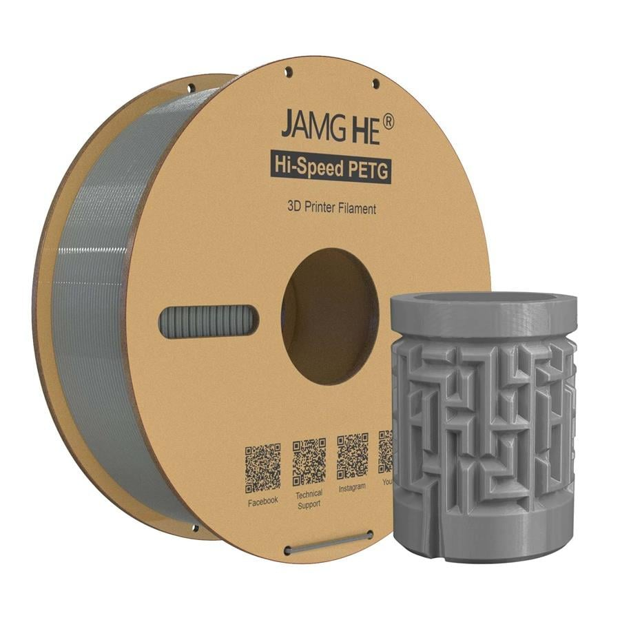 JAMG HE Hyper PETG Filament Gri 1.75mm 1Kg
