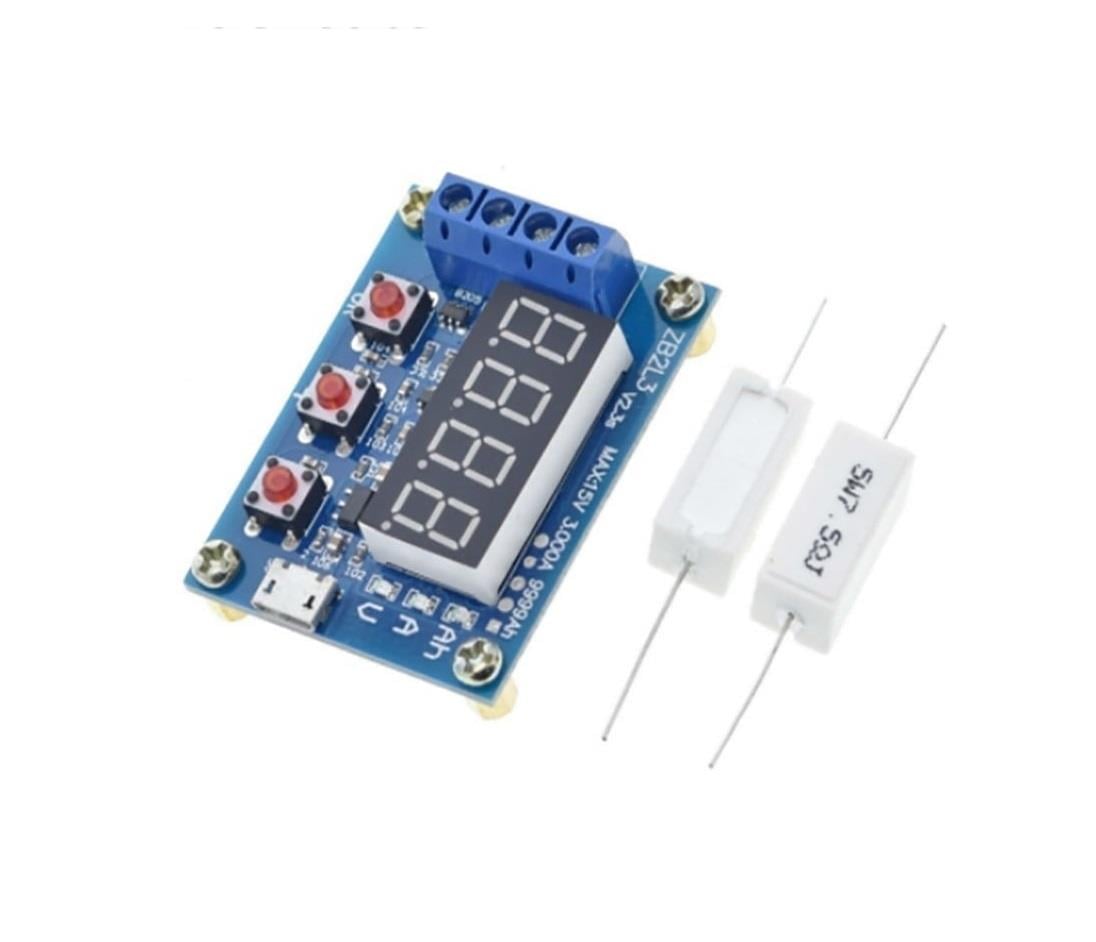 ZB2L3 18650 Lityum Pil Akü Kapasite Ölçer Deşarj Modülü