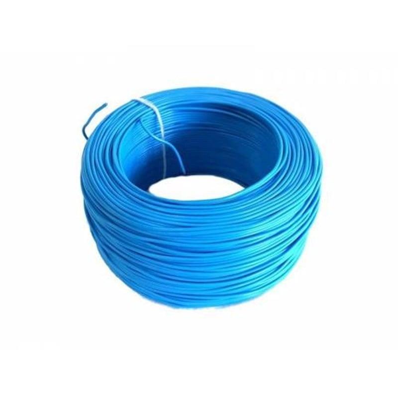 0.5mm Mavi Tek Damarlı Montaj Kablosu 100mt