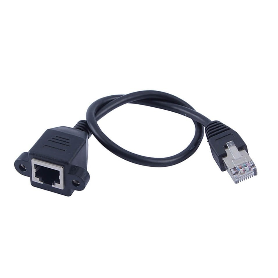 Rj45 Panel Tipi Ethernet Uzatma Kablosu