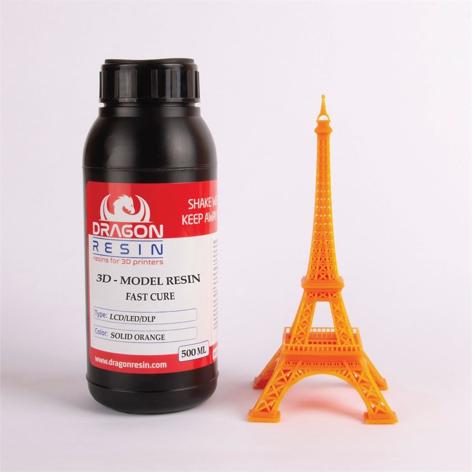 Dragon Genel Amaçlı LCD DLP LED UV Reçine Turuncu