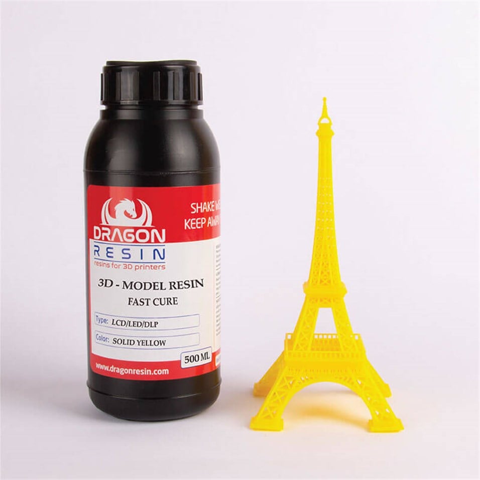 Dragon Genel Amaçlı LCD DLP LED UV Reçine Sarı