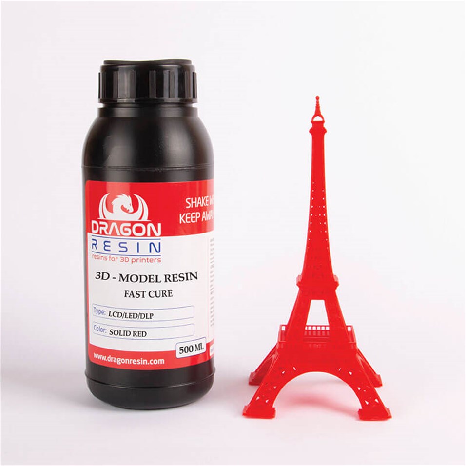 Dragon Genel Amaçlı LCD DLP LED UV Reçine Kırmızı
