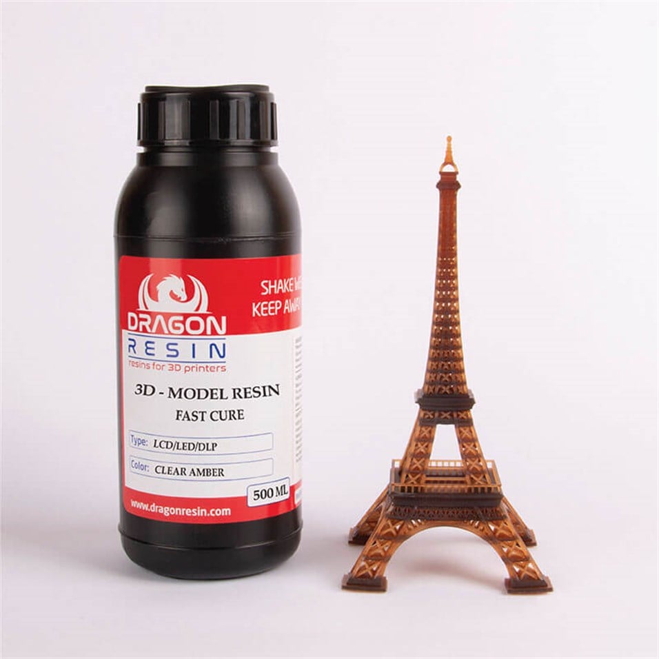 Dragon Genel Amaçlı LCD DLP LED UV Reçine Şeffaf Amber
