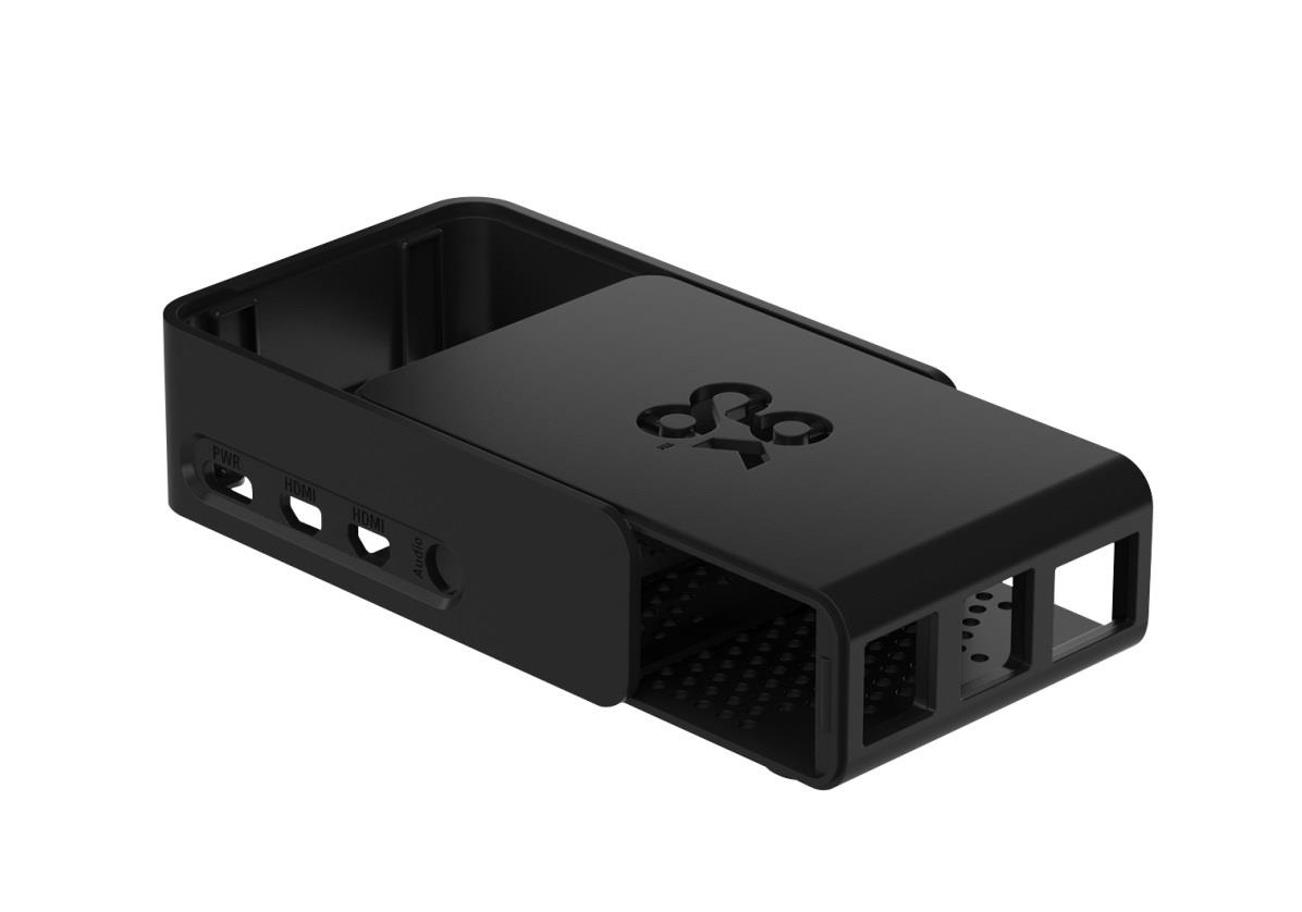 Raspberry Pi 4 OKdo Muhafaza Kutusu Siyah | Robotizmo.net