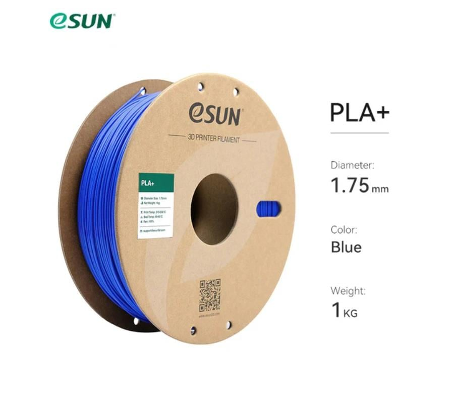 eSUN PLA+ Plus Mavi Filament 1.75mm 1kg