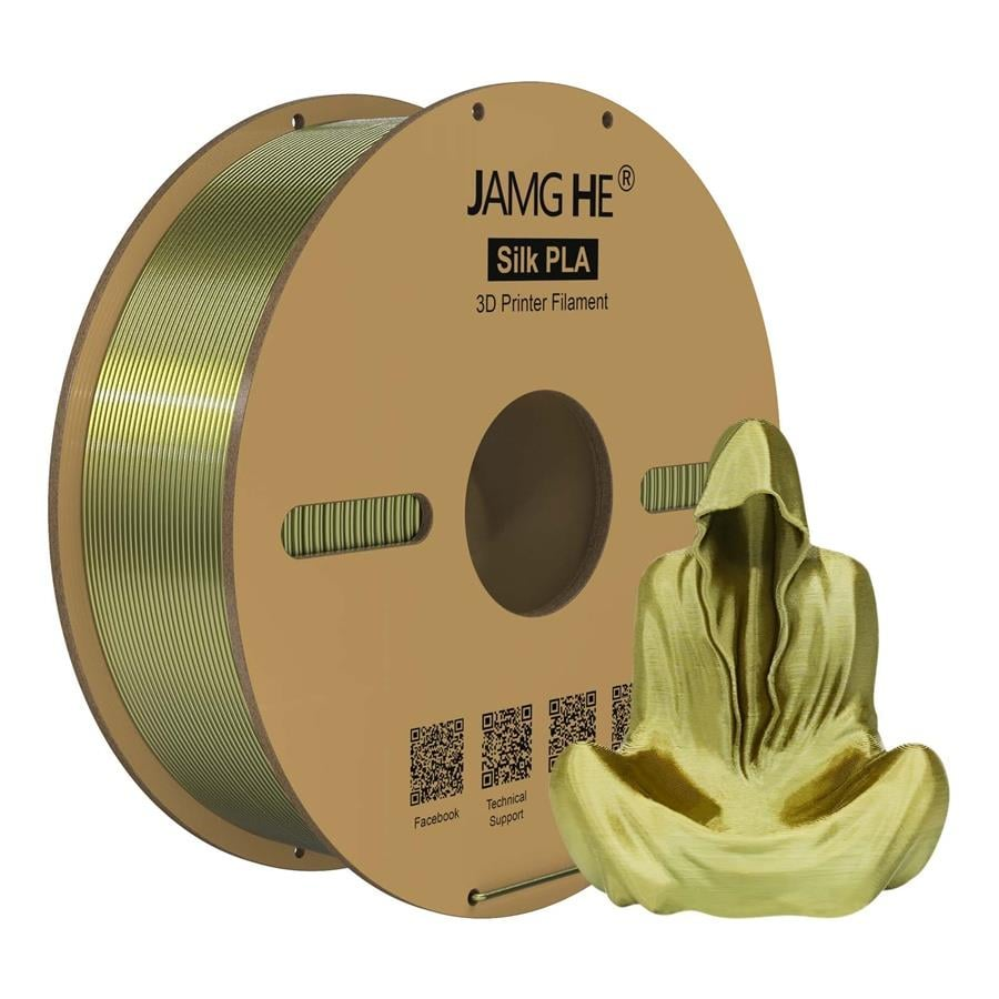 JAMG HE Silk PLA Bronz Filament 1.75mm 1Kg