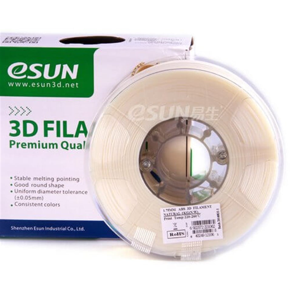 Esun ABS Plus Natural Filament 1,75MM 1Kg