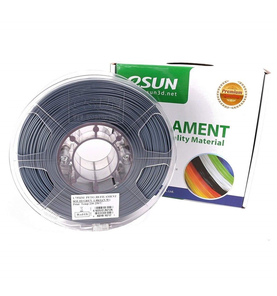 Esun PETG Koyu Gri Filament 1,75MM 1Kg