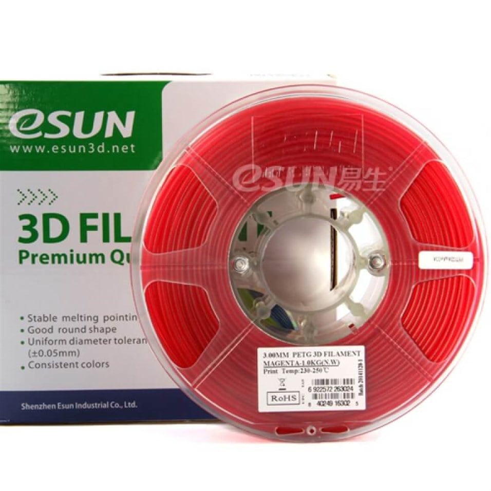 Esun PETG Magenta Filament 1,75MM 1Kg