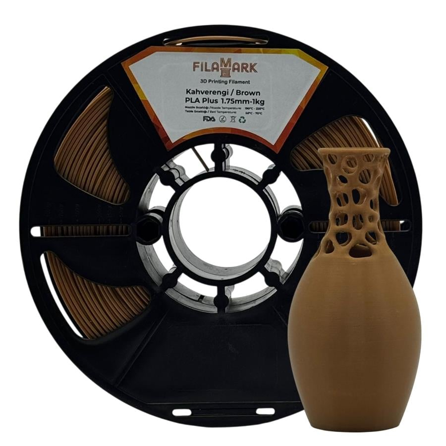 FilaMark PLA Plus Filament Kahverengi 1.75mm 1Kg