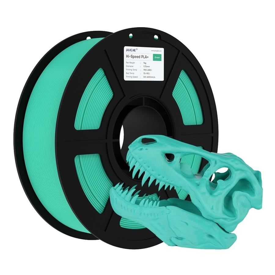 JAMG HE Hyper PLA+ Plus Filament Yeşil 1.75mm 1Kg