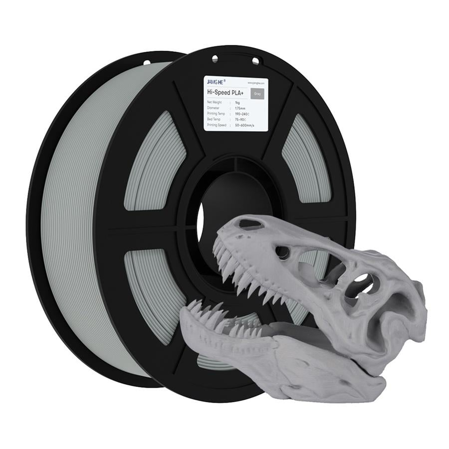 JAMG HE Hyper PLA+ Plus Filament Gri 1.75mm 1Kg