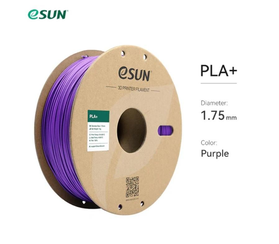 eSUN PLA+ Plus Mor Filament 1.75mm 1Kg