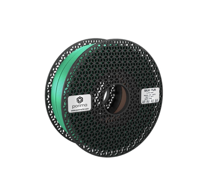 Porima Silk PLA Filament Yeşil 1.75mm 1Kg