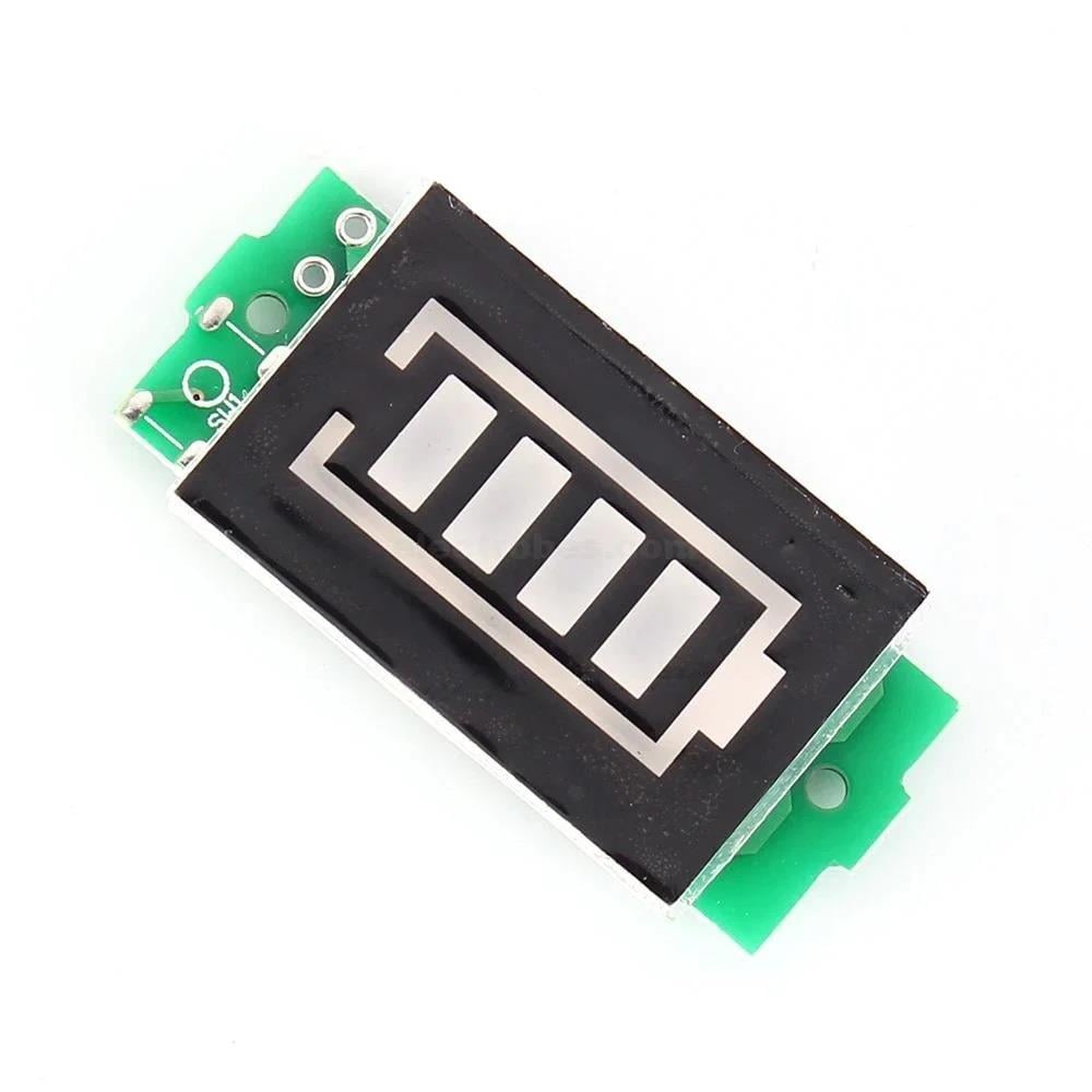 1S ile 8S 3.7V Lipo Pil Seviye Kapasite Gösterge