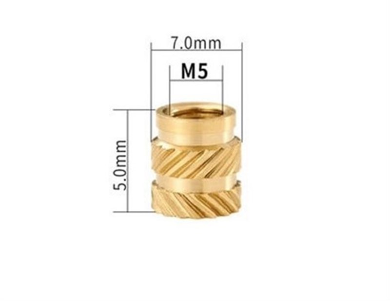 İnsert Çakma Somun M5-5-6-8mm Yükseklik