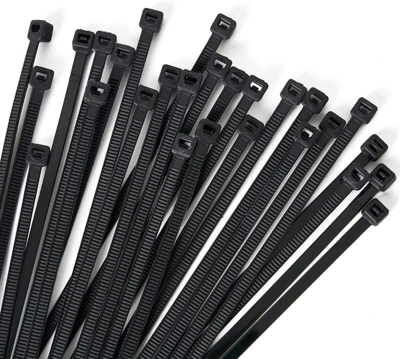 Kablo Bağı Plastik Kelepçe Siyah 2.5mm x 100mm 100 Adet