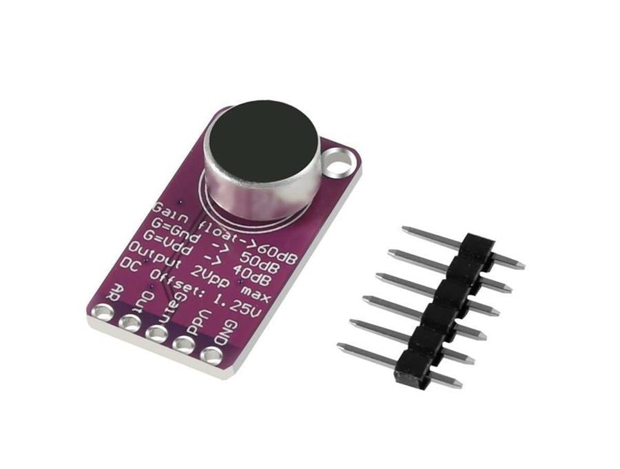 MAX9814 Mikrofon Amplifikatör Yükselteç Ses Algılama Sensörü