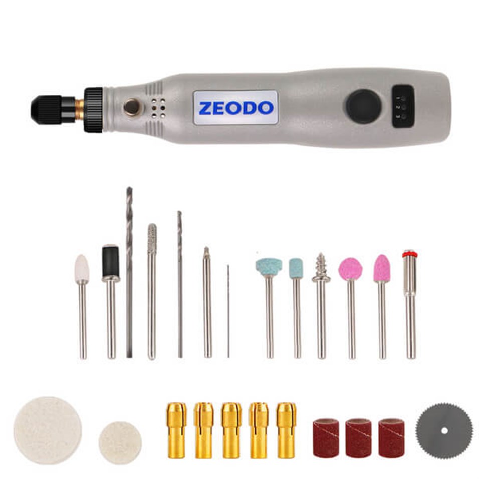 Mini Hobby Drill El Matkabı Şarjlı Zeodo ZD5000 20W | Uygun Fiyat ve Aynı  Gün Kargo | Robotizmo.net
