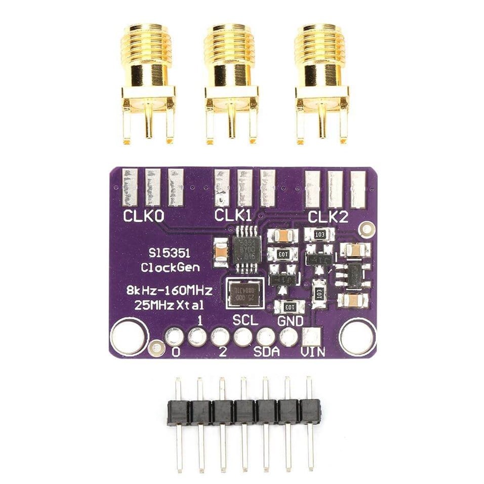 Si5351 8khz-160Mhz Saat Sinyal Jeneratör Modülü