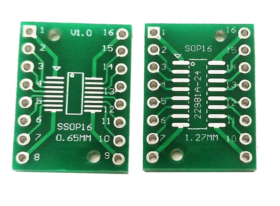 SMD/DIP Çevirici (TSSOP16 SSOP16 SO16 SOP16)