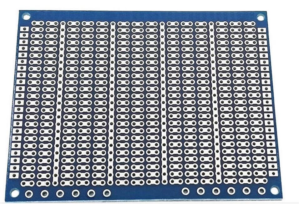 Tek Taraflı 7X9 cm Pcb Mavi
