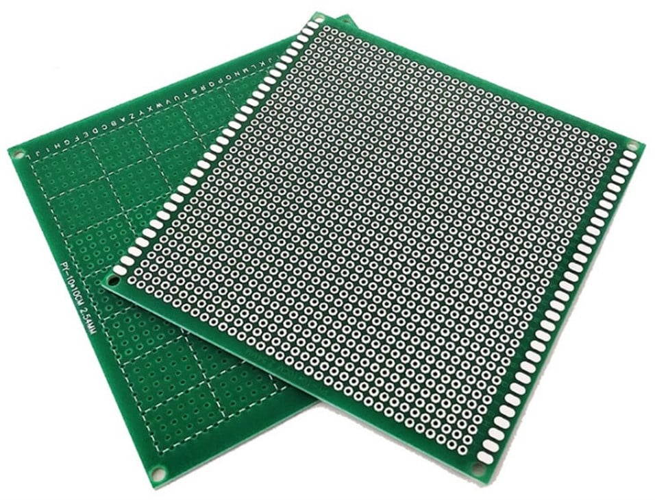 Tek Taraflı Delikli epoksi plaket 10x10 cm