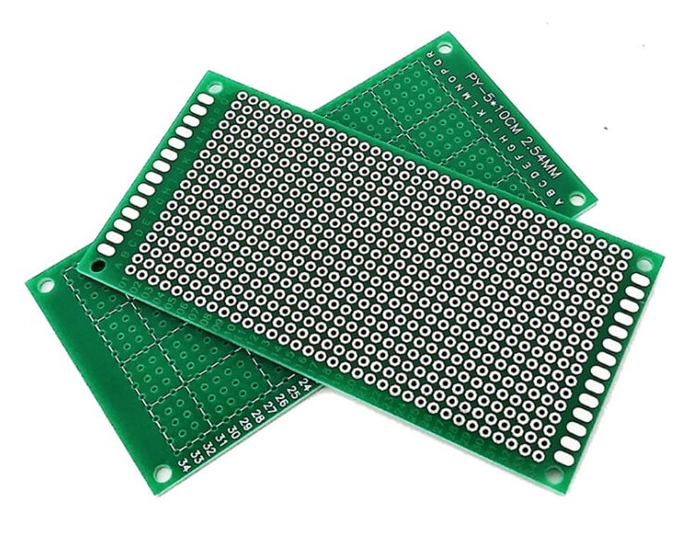 Tek Taraflı Delikli epoksi plaket 5x10 cm
