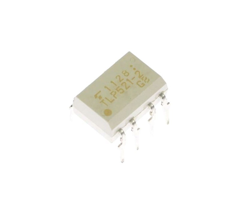 TLP521 2 DIP 8 Transistör Çıkışlı Optokuplör Entegresi