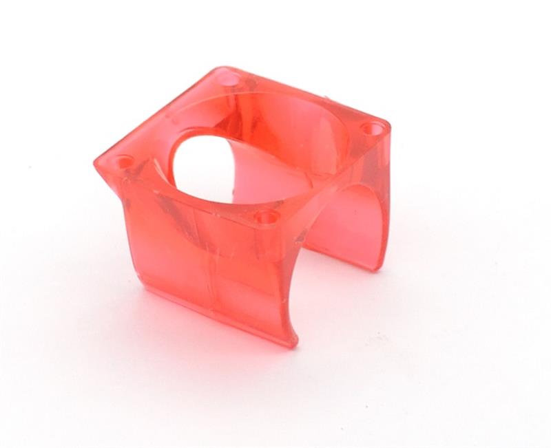 V5 Hotend Fan Tutucu 3x3cmm Kırmızı Çap: 25mm