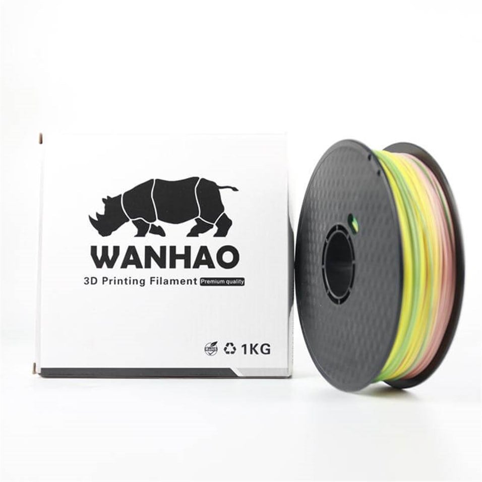 Wanhao Rainbow 1.75mm Filament 1Kg