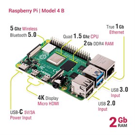 Raspberry Pi 4 - 2GB 