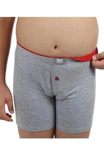 Tutku  Erkek Çocuk Havlu Bel Boxer – Konforlu Günlük Pamuklu İç Giyim TEC0139