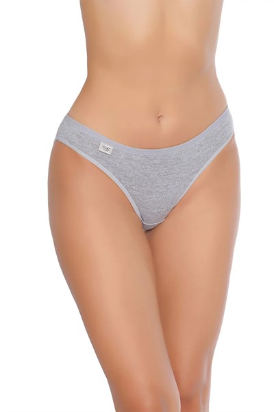 Tutku Kadın Elastan Düz Bikini Külot  TKD0715