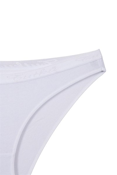 TUTKU KADIN YAZILI BİKİNİ KÜLOT  TKD0638