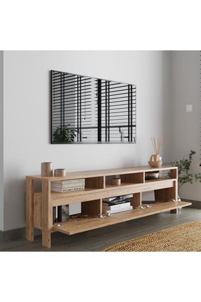 Atlas 3 Kapaklı Tv Ünitesi 160 cm - Atlantik Çam