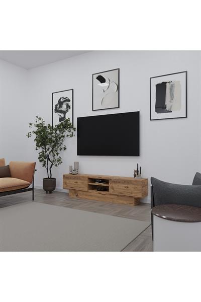 Liva Tv Sehpası Bazalı 160 cm - Atlantik Çam