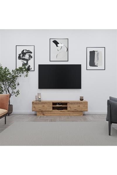 Liva Tv Sehpası Bazalı 160 cm - Atlantik Çam