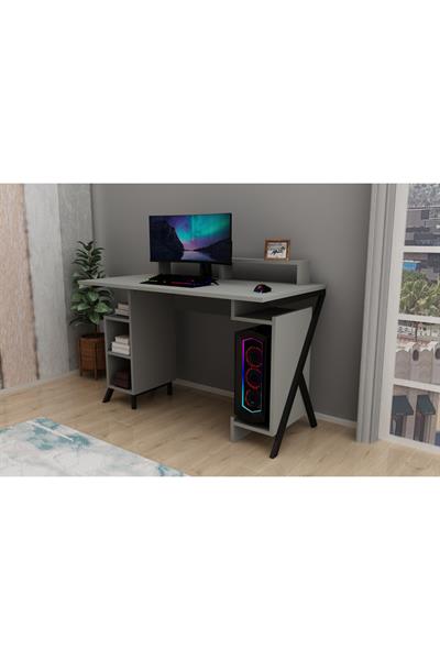 Milano Çalışma Masası 120 cm - Sis Gri