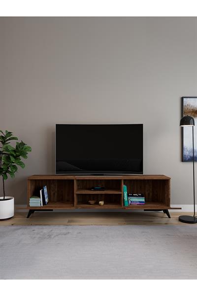 Monaco Düşer Kapaklı Tv Ünitesi 2 Kapaklı 180 cm - Atlantik Çam