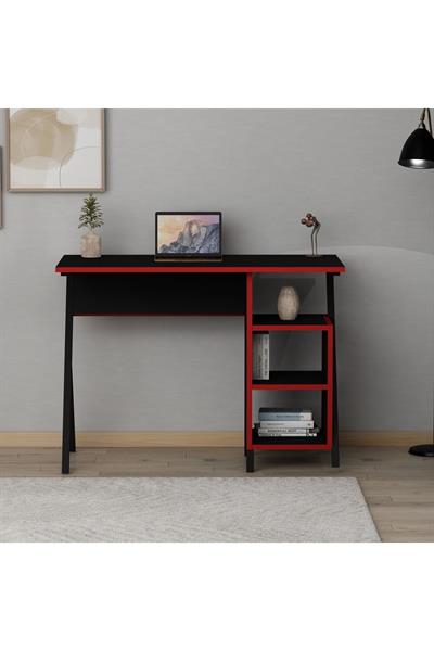 Rio Metal Ayaklıı Çalışma Masası - Siyah