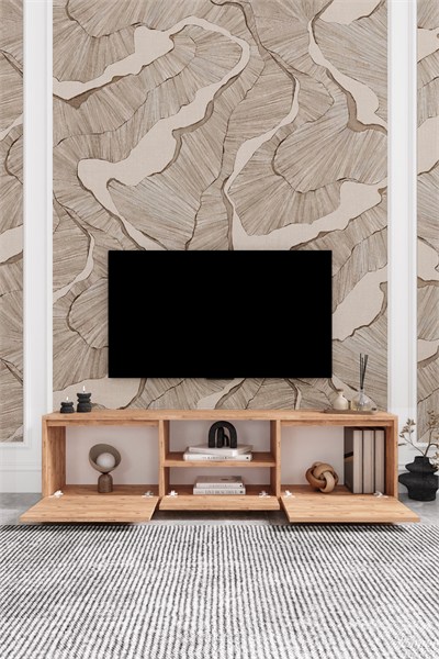 Vanguard 3 Kapaklı Tv Ünitesi 160 cm - Atlantik Çam